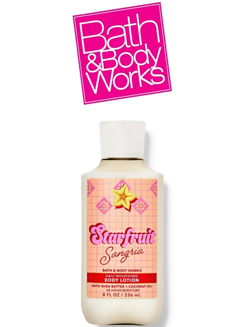 Bath & Body Works Starfruit Sangria Daily Nourishing Body Lotion 8oz NEW RARE
